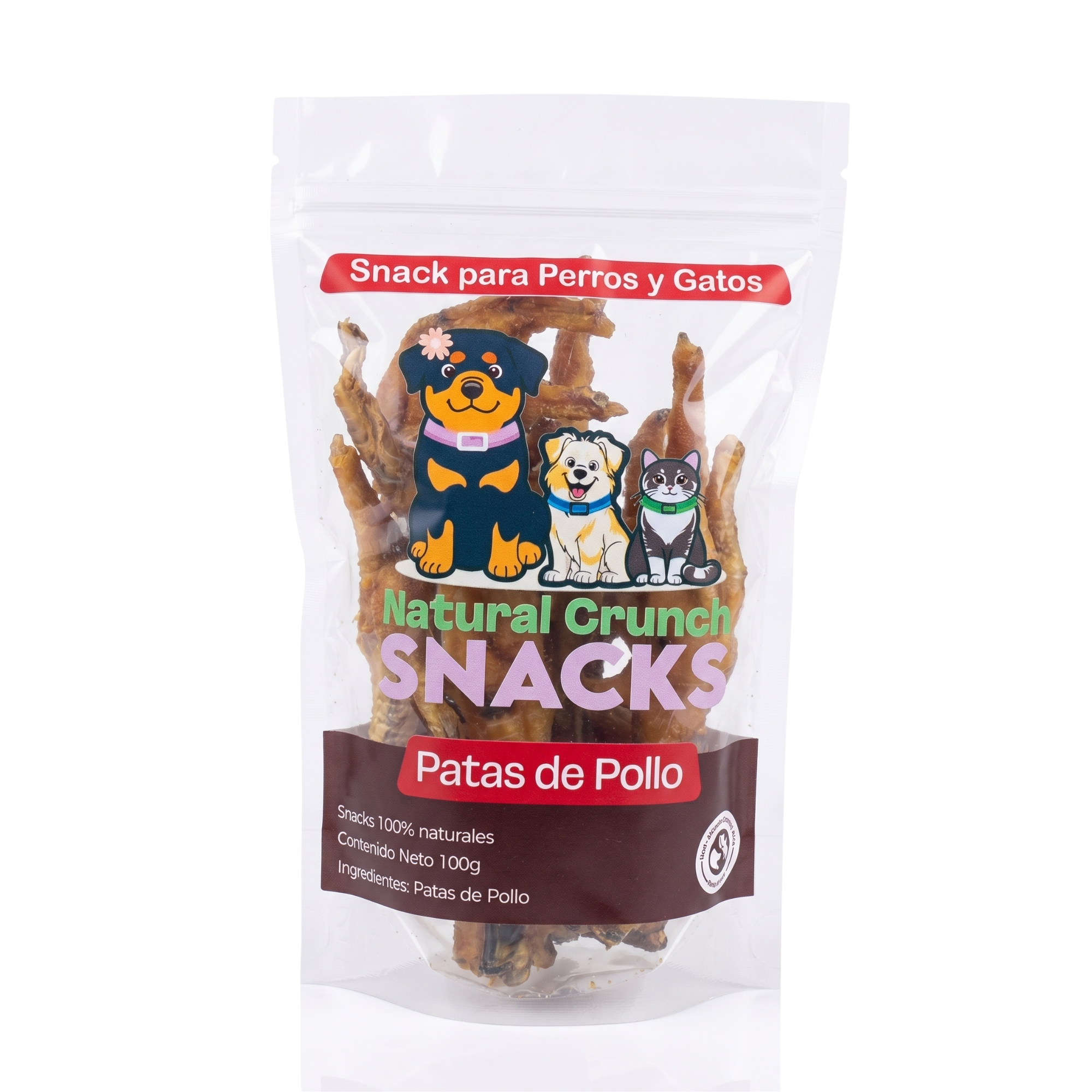 Patas de Pollo Natural Crunch 100g