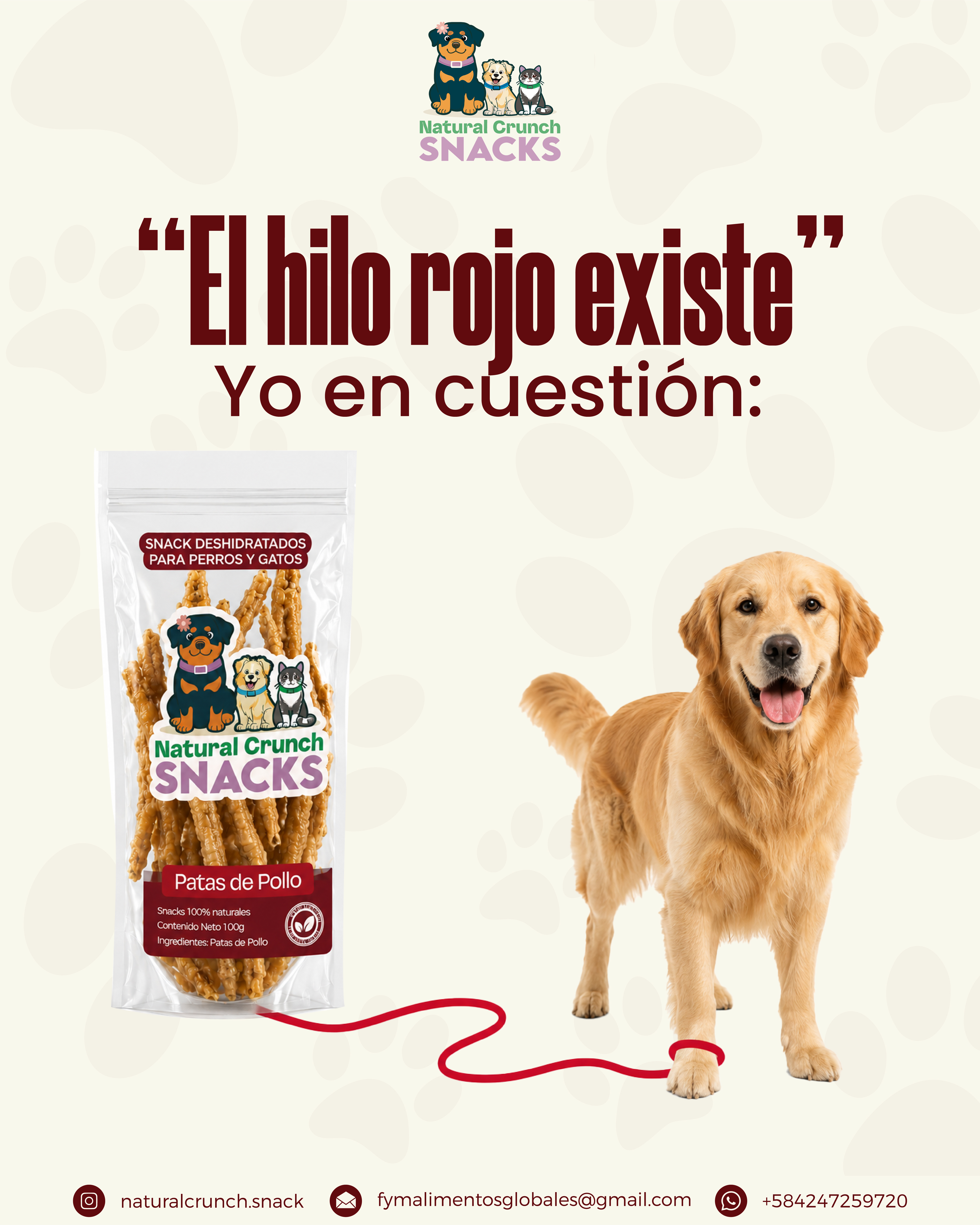 El hilo rojo existe - Natural Crunch